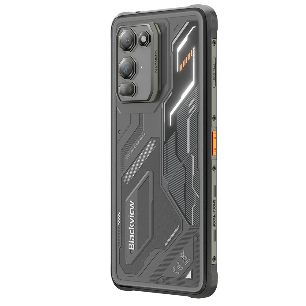 Celular Blackview FORT 200 Pantalla 6.78" 2.4K 120Hz 16GB+256GB 5000mAh NFC LTE BTv5 Android 16 IP68 Negro FORT 200-BK