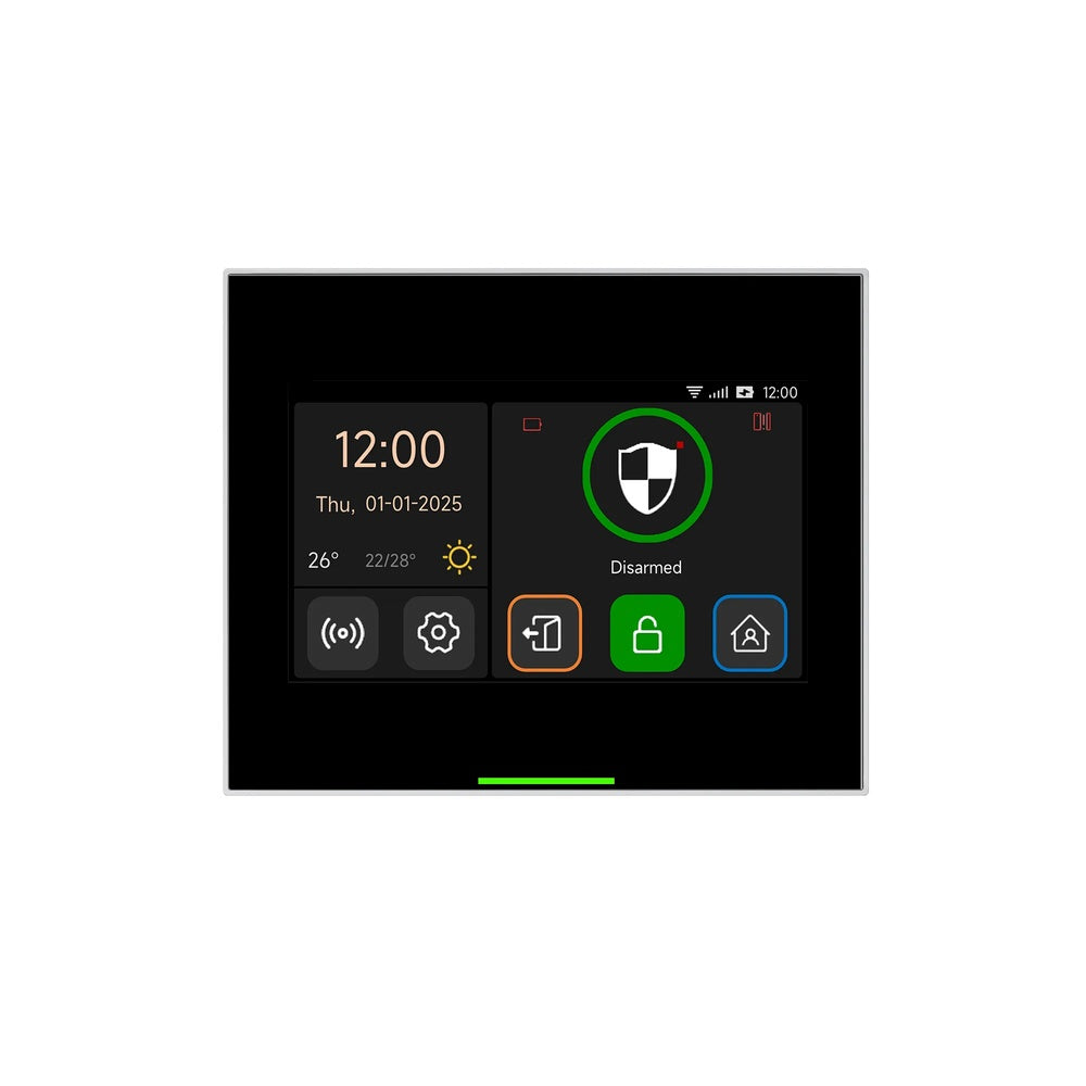 Kit de Alarma Dimax 4G WiFi Inalambrico hasta 200 Dispositivos Sirena Integrada Tactil Multiidiomas S179