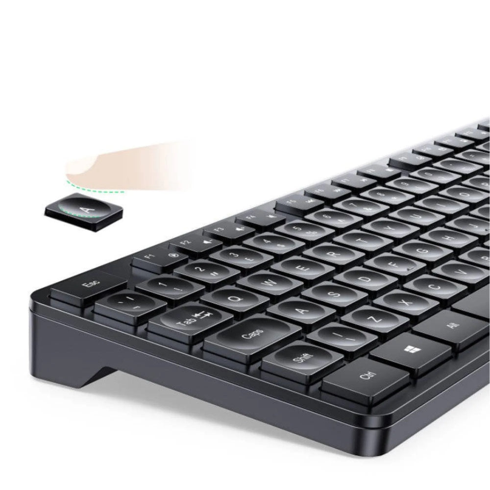Combo Teclado+Mouse Ugreen Inalambrico Conexion 2.4GHz Alcance 10m Teclado Ergonomico Español Mouse hasta 4000DPI 45114