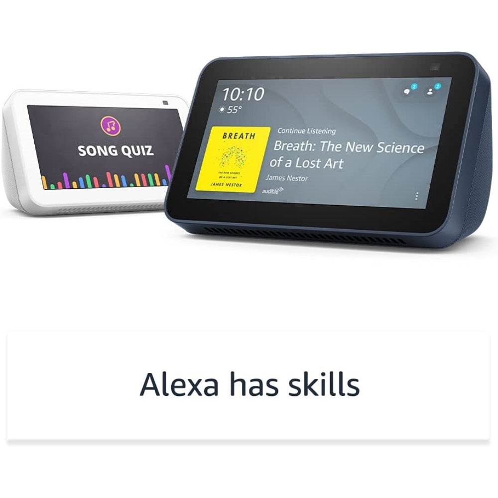 Asistente Virtual Inteligente Amazon Echo Show 5 2da Gen Color Negro B08J8FFJ8H