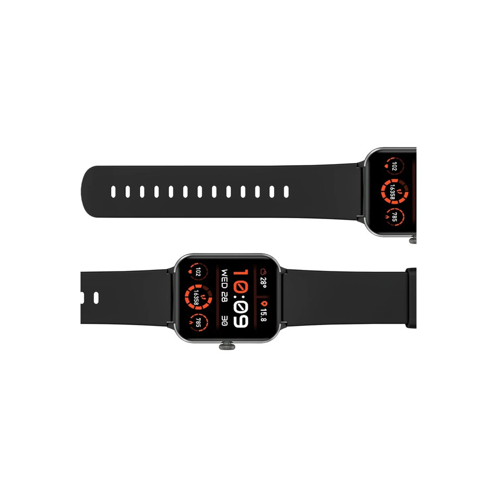 Reloj Smartwatch Blackview Pantalla 1.85" HD Llamada Bluetooth y Asistente de Voz Bateria 350mAh IP66 color Negro R50-BK
