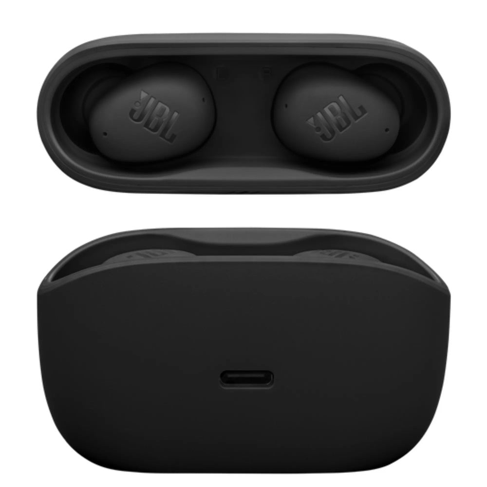 Auriculares JBL Wave Buds 2 Sonido Pure Bass Cancelacion de Ruido Activa ANC Llamadas Claras Bateria hasta 10 color Negro JBLWBUDS2BLK