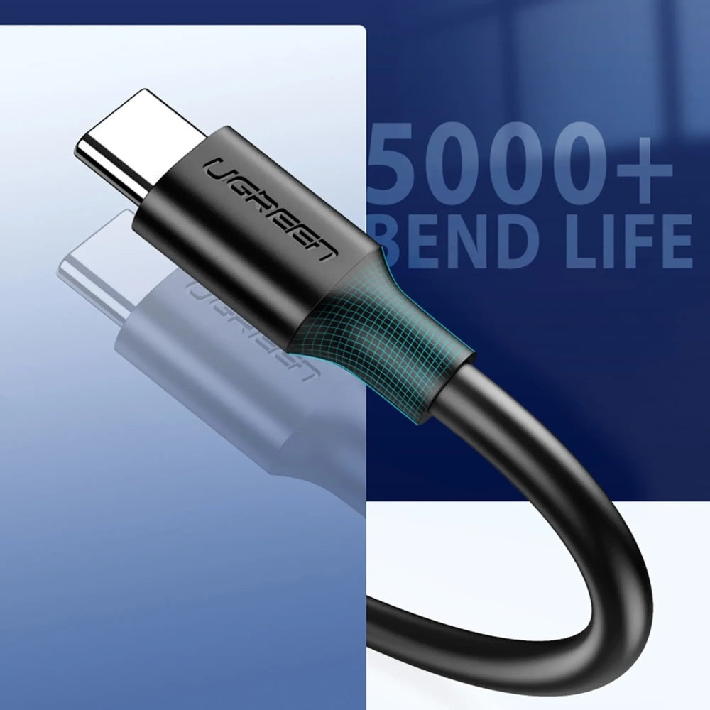 Cable Ugreen USB-C a USB-A 3.0 15W 3A Longitud 1m Chip Inteligente para Proteccion Electrica 20882