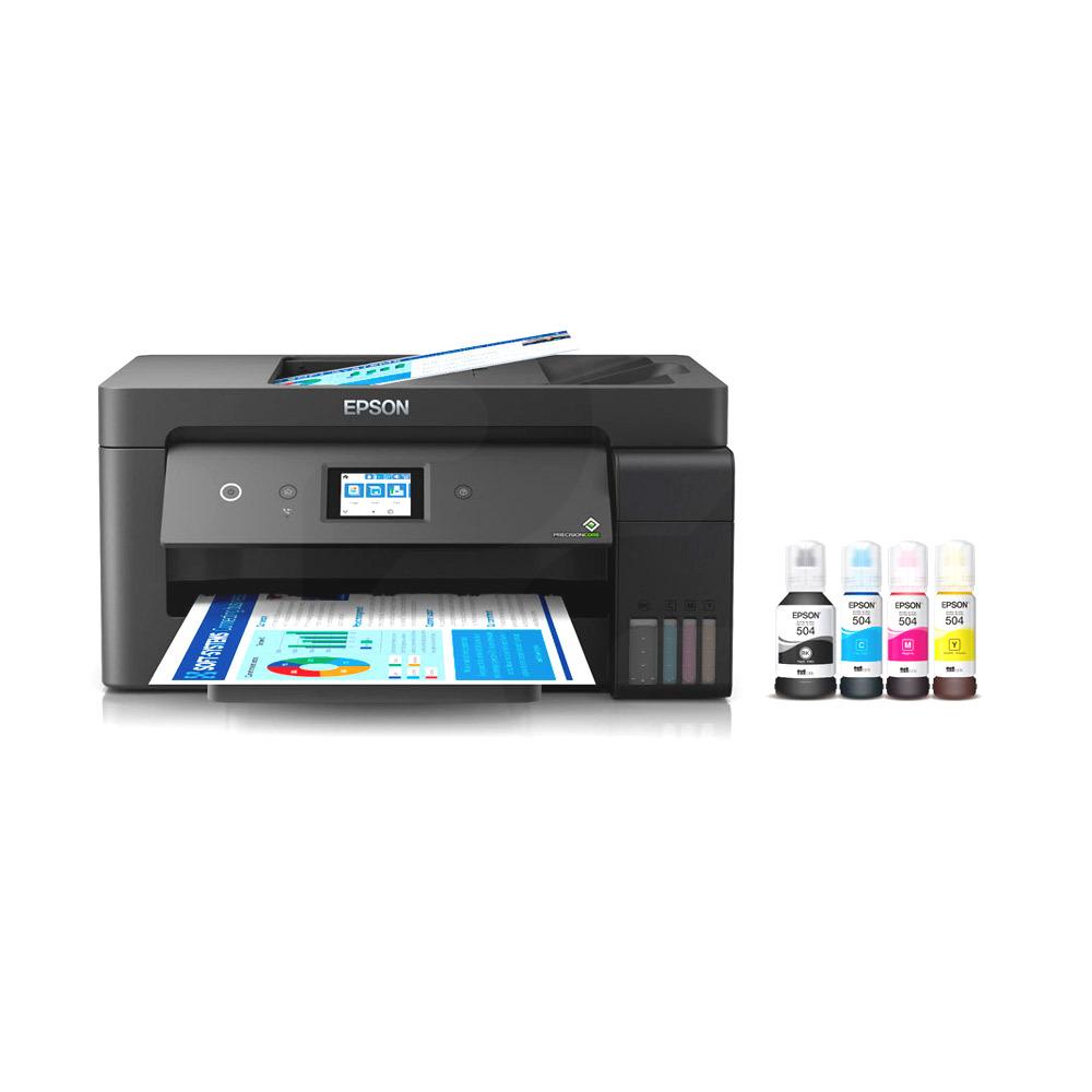 Impresora Epson Multifuncional L14150 Impresora Escaner Fax Copiadora con Sistema de Titna Continuo Original Conectividad Con