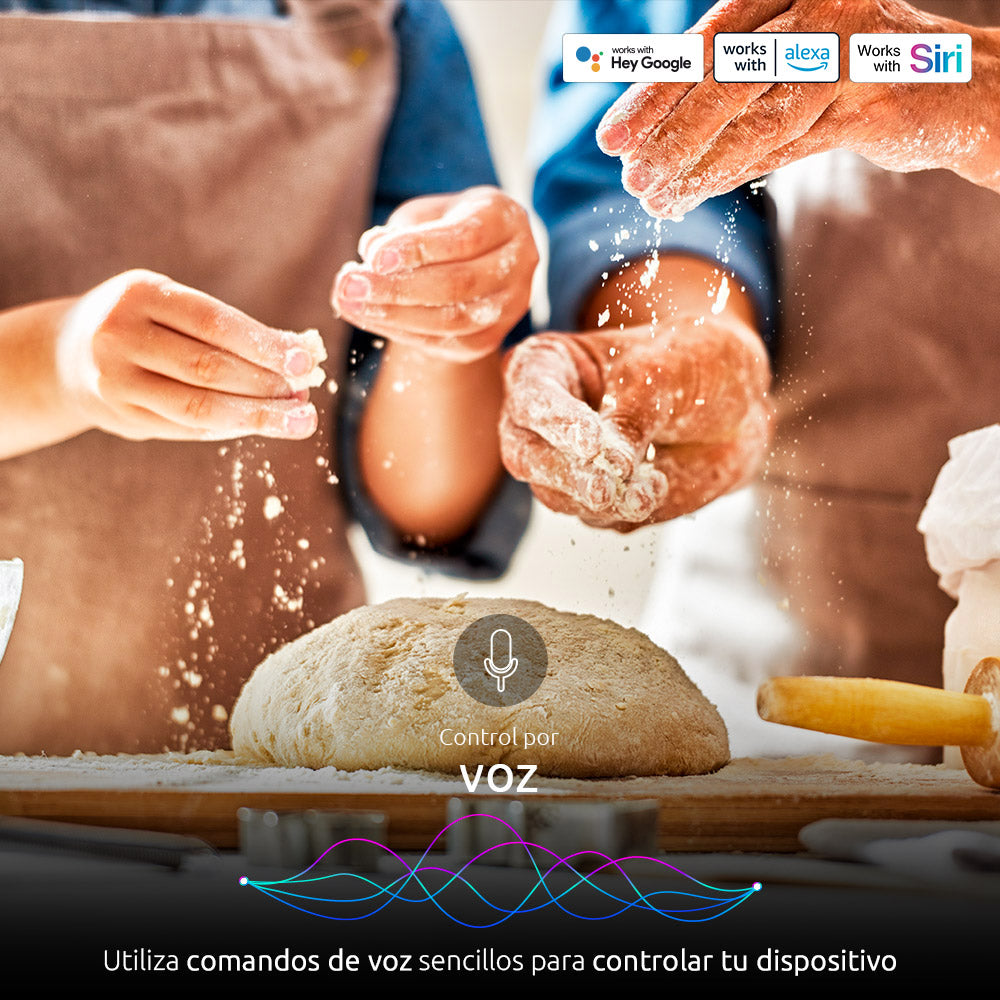 Foco Nexxt LED Inteligente Regulable Filamento tipo Ambar WiFi compatible con Alexa y Google rosca E26 E27 de 8W NHB-A520