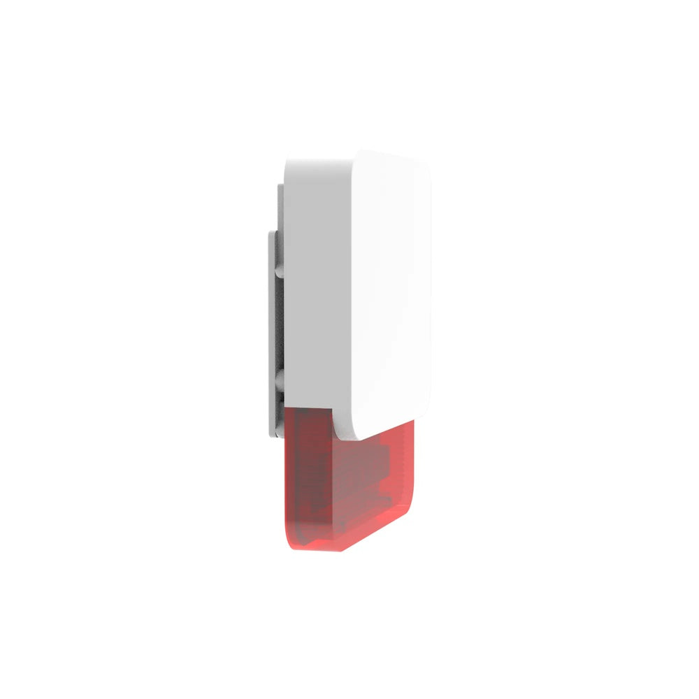 Sirena Dimax para Exteriores 5Vdc 1Amp Bateria Integrada 3.7V 1Ah Compatible con Kit S179 433MHz S185