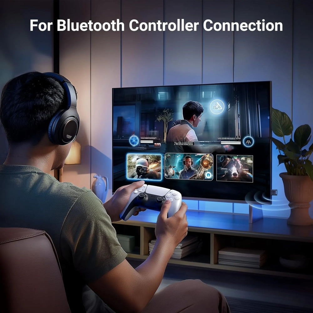 Adaptador Ugreen USB-A a Bluetooth v5.3 BR+EDR BLE Soporta 5 Dispositivos en Simultaneo 35995