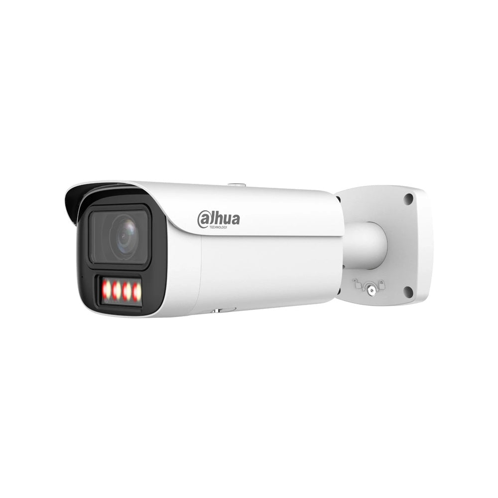 Camara IP Dahua Bala 4MP Wizmind Varifocal Smart Dual Light Luz 60m Alarma 2I/2O Audio 2I/2O IPC-HFW5459E1-ZHE-IL-2712