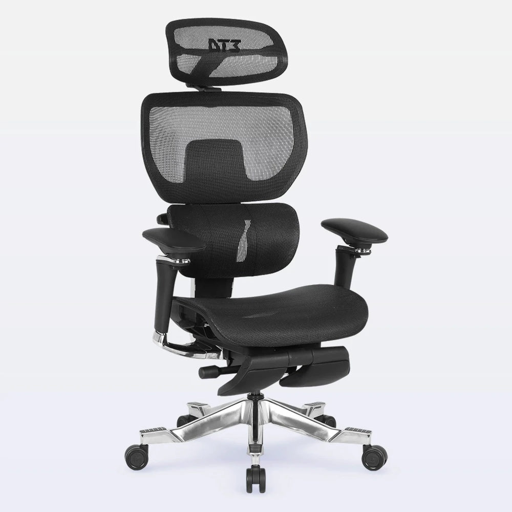 Silla de Oficina DT3 Ergonomica Revestimiento Mesh Vintex Estructura de Aluminio y Nylon Brazon con Ajuste 6D 14523-5