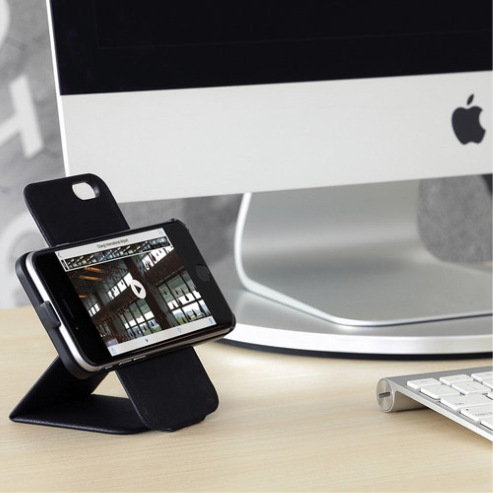 Funda Just Mobile para Iphone 6 6s de cuero RC-168-BG