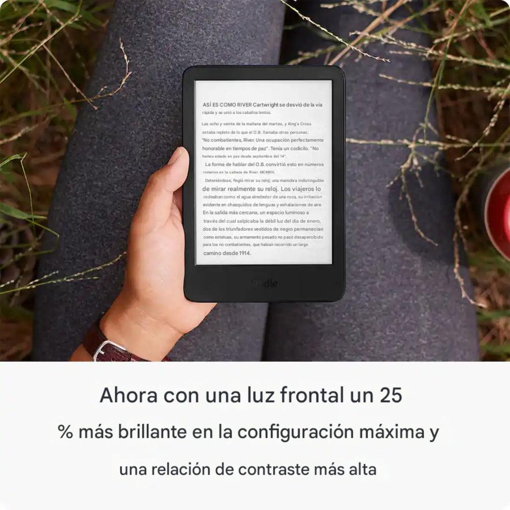 Tablet Amazon Kindle 11va Gen 2024 16GB Pantalla 6" 300ppp Luz Frontal Integrada WiFi 2.4 5GHz color Matcha B0CNVCQZG1