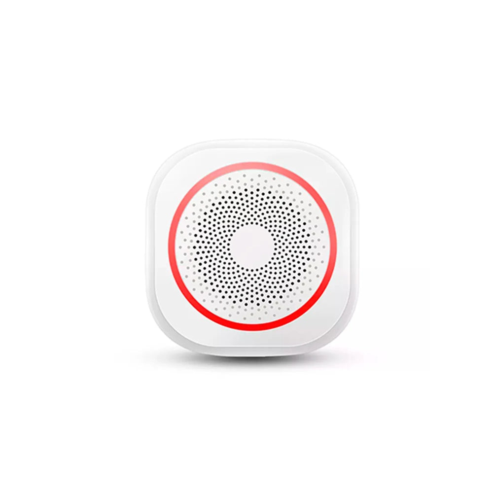 Kit de Alarma Smart Dimax Incluye Hub Sirena Contacto Magnetico Sensor de Movimiento Control Remoto APP Celular R311