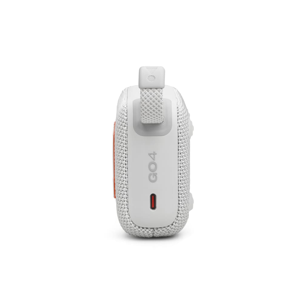 Parlante JBL GO4 Bateria hasta 7 horas Conexion Auracast 2 Parlantes color Blanco JBLGO4WHTAM
