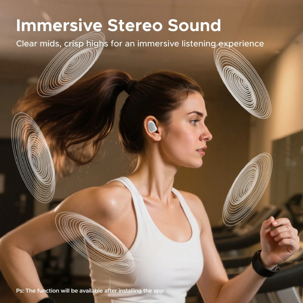 Audifonos Ugreen Inalambricos Driver 10mm Sonido Potente y Audio Espacial Llamada HD ENC BTv6.0 Bateria 7hr IP5X 75627