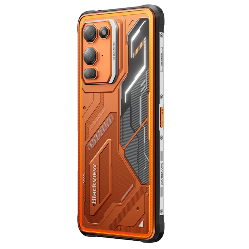 Celular Blackview FORT 200 Pantalla 6.78" 2.4K 120Hz 16GB+256GB 5000mAh NFC LTE BTv5 Android 16 IP68 FORT 200-ORANGE