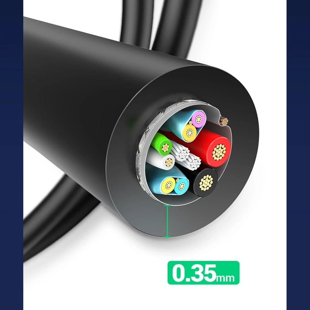 Cable Ugreen USB-C a USB-A 3.0 15W 3A Longitud 1m Chip Inteligente para Proteccion Electrica 20882