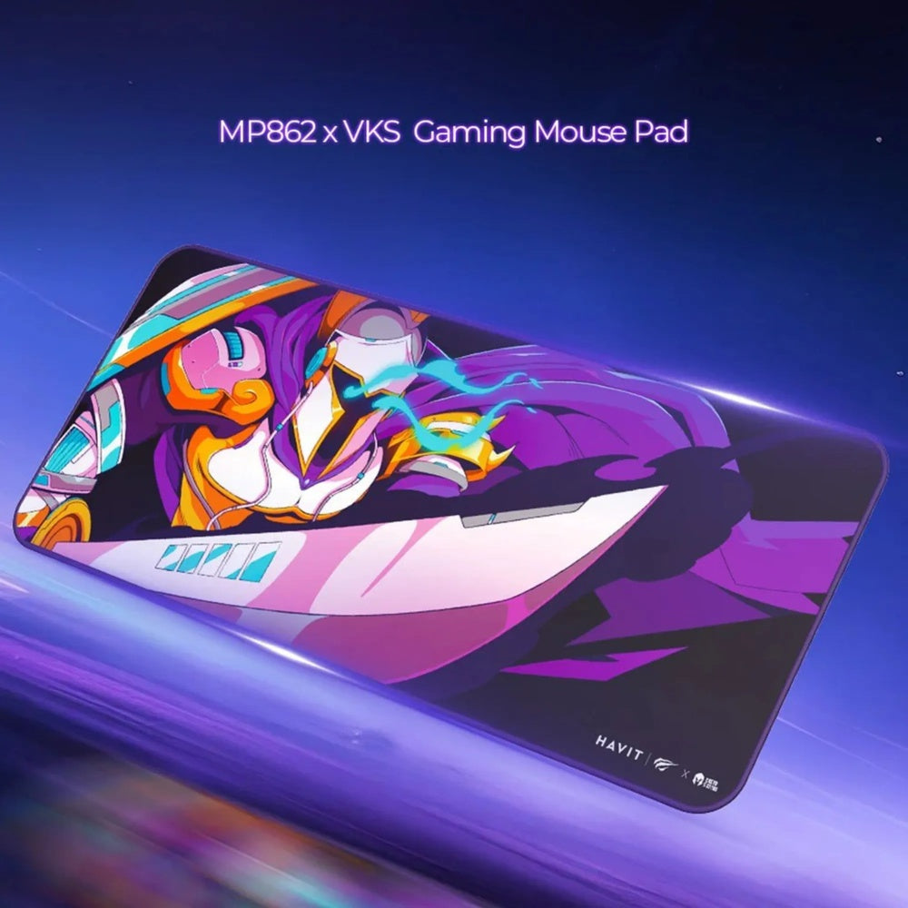 Mousepad Havit Superficie Texturizada con Base Antideslizante para FPS MOBA o RTS 70x30cm MP862 x VKS