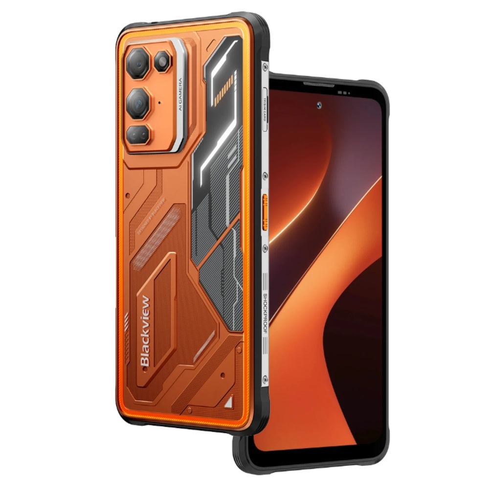 Celular Blackview FORT 200 Pantalla 6.78" 2.4K 120Hz 16GB+256GB 5000mAh NFC LTE BTv5 Android 16 IP68 FORT 200-ORANGE