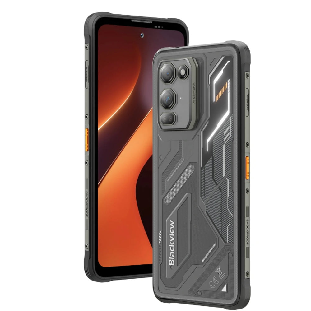 Celular Blackview FORT 200 Pantalla 6.78" 2.4K 120Hz 16GB+256GB 5000mAh NFC LTE BTv5 Android 16 IP68 Negro FORT 200-BK