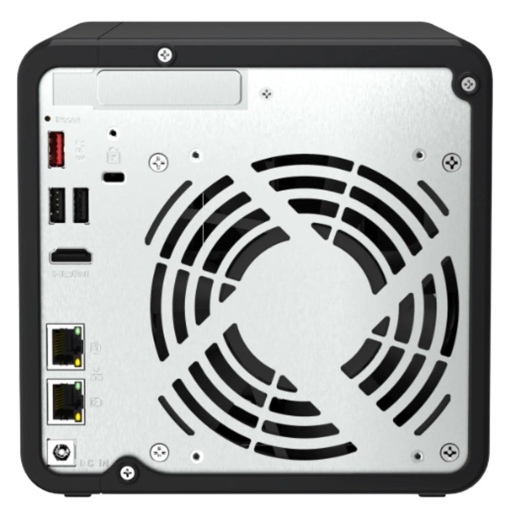 Servidor NAS QNAP de 4 Bahias Procesador Intel Celeron N5095 2.9GHz con 8GB RAM DDR4 Ampliable a 16GB, HOT SWAP, 2xEthernet 2.5GbE, 2xUSB-A 3.2, 1xHDMI 2.1 4K TS-464-8G-US