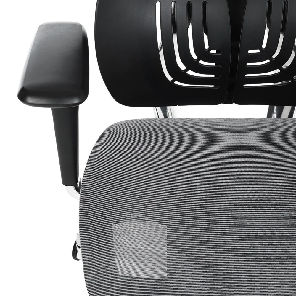 Silla de Oficina DT3 Ergonomica Reposo Lumbar Malla Transpirable Estructura de Aluminio y Nylon Reclinable 135° 14346-8