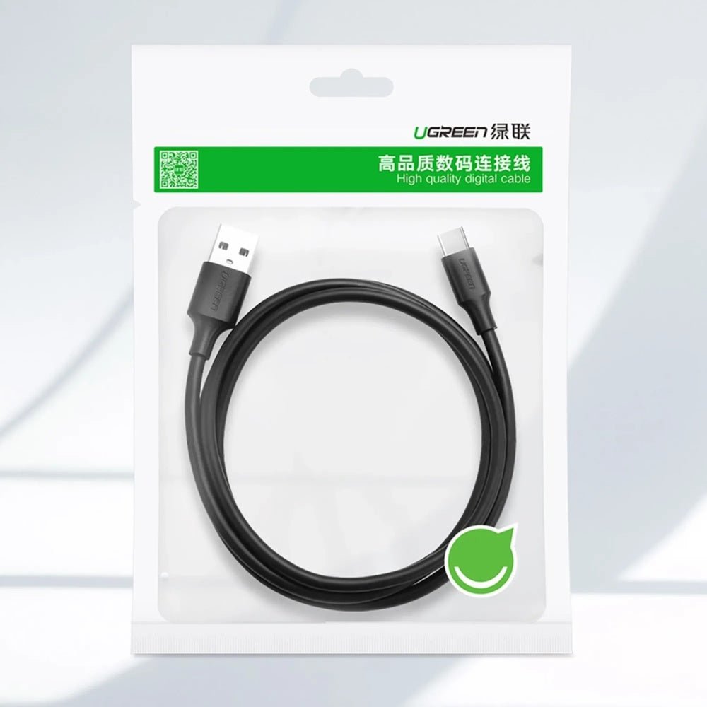 Cable Ugreen USB-C a USB-A 3.0 15W 3A Longitud 1m Chip Inteligente para Proteccion Electrica 20882
