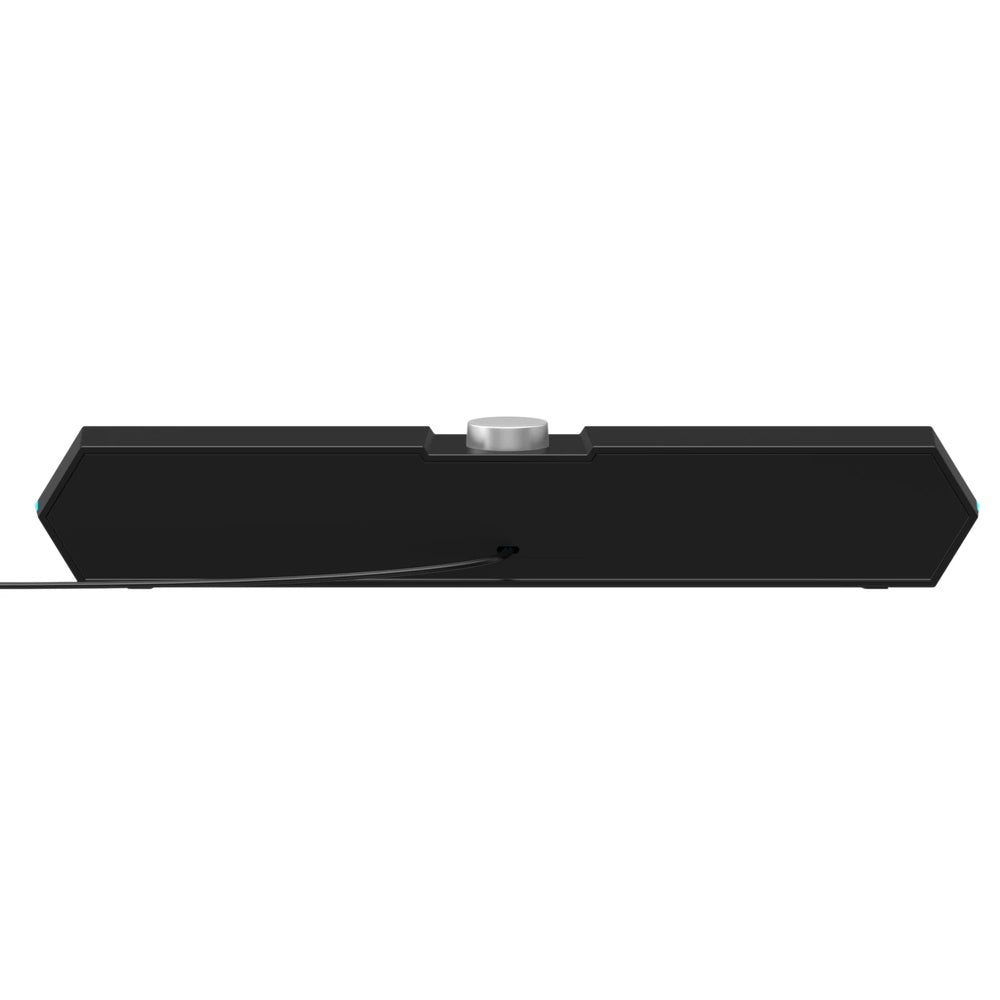 Barra de Sonido Gamer Havit RGB Drivers 52mm Conexion AUX 3.5mm Multiplataforma Potencia 3Wx2 Cable 1.2m M19
