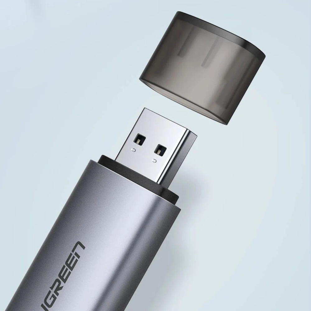 Lector de Tarjetas Ugreen Permite leer Micro SD y SD Doble Puerto USB-A y USB-C 50706
