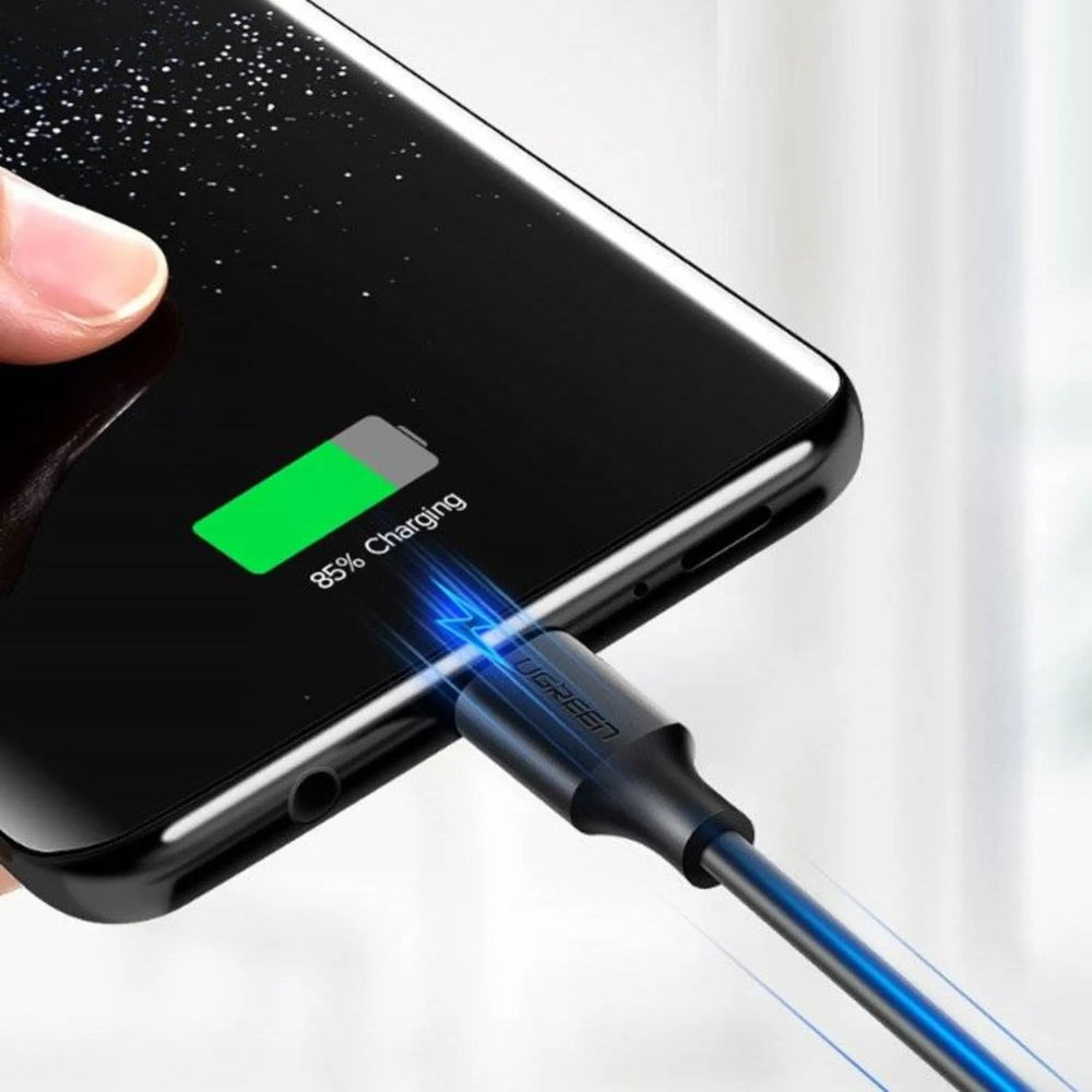 Cable Ugreen USB-C a USB-A 3.0 15W 3A Longitud 1m Chip Inteligente para Proteccion Electrica 20882
