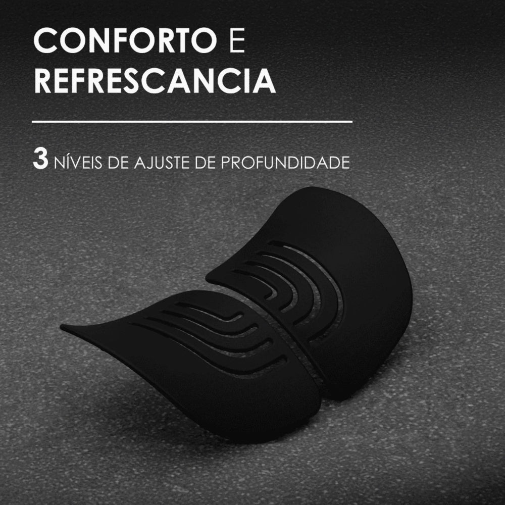Silla de Oficina DT3 Ergonomica Reposo Lumbar Malla Transpirable Estructura de Aluminio y Nylon Reclinable 135° 14346-8