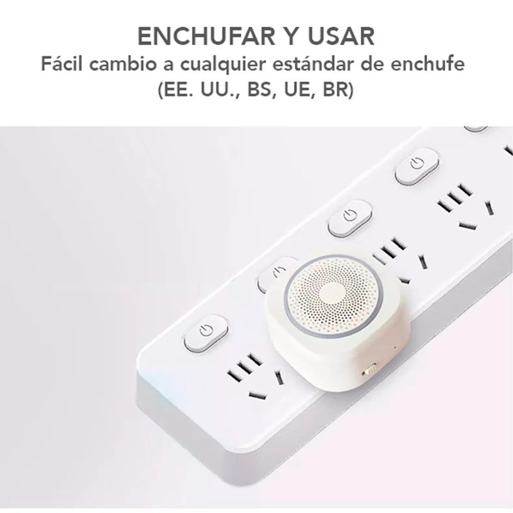 Kit de Alarma Smart Dimax Incluye Hub Sirena Contacto Magnetico Sensor de Movimiento Control Remoto APP Celular R311