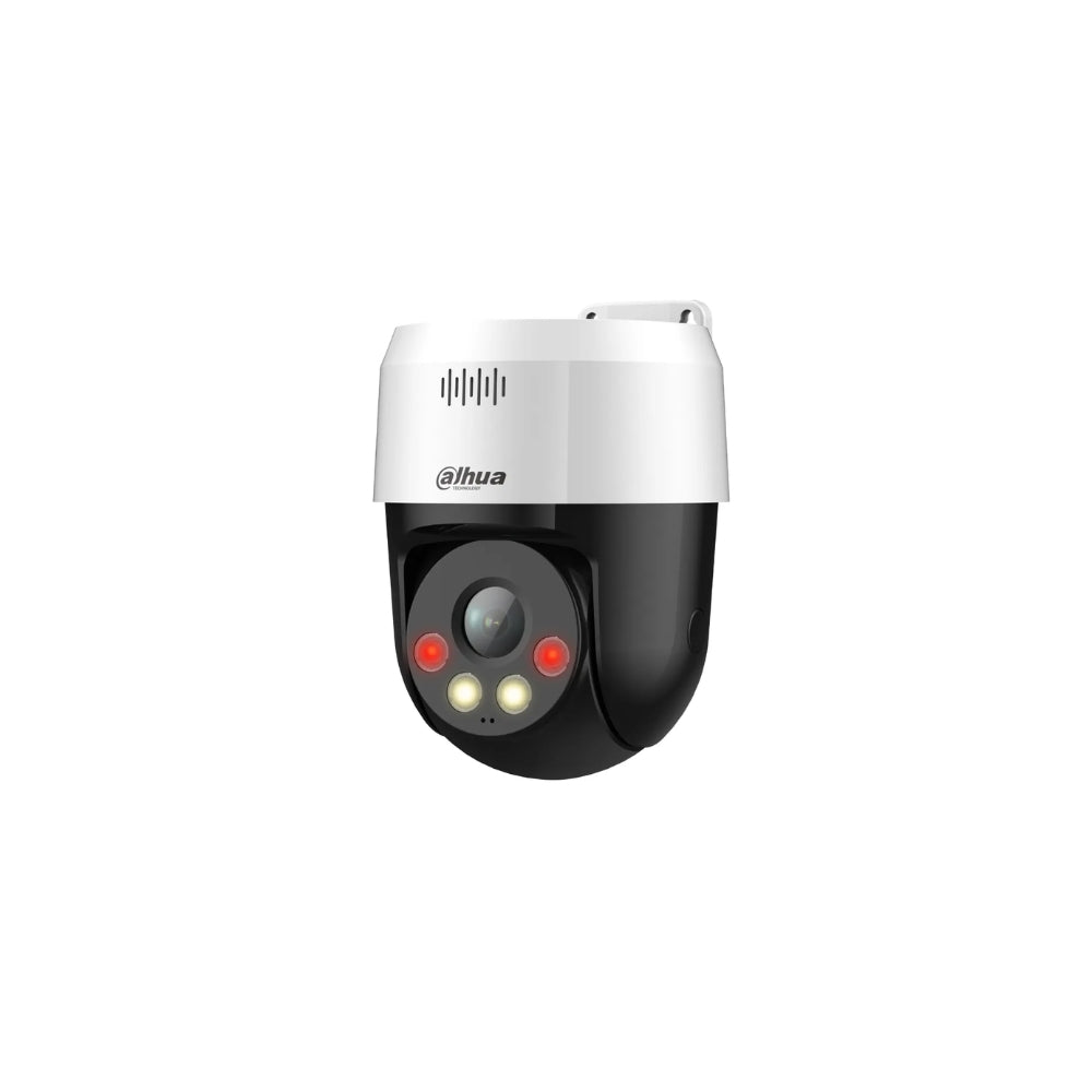 Camara Dahua IP PT 3MP Smart Dual Light Detecta Humanos y Vehiculos Intrusion Cruce de Linea Audio 2 Vias PoE IP66 SD2A300NB-