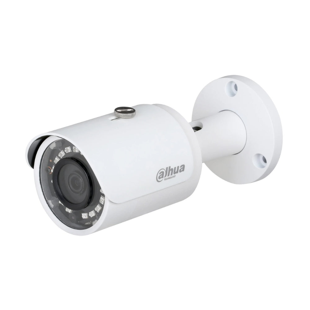 Camara Dahua IP Bala 4MP Plastico Lente 2.8mm IR 30 metros PoE 802.3AF OnVif IP67 DH-IPC-HFW1431SN-0280B-S4