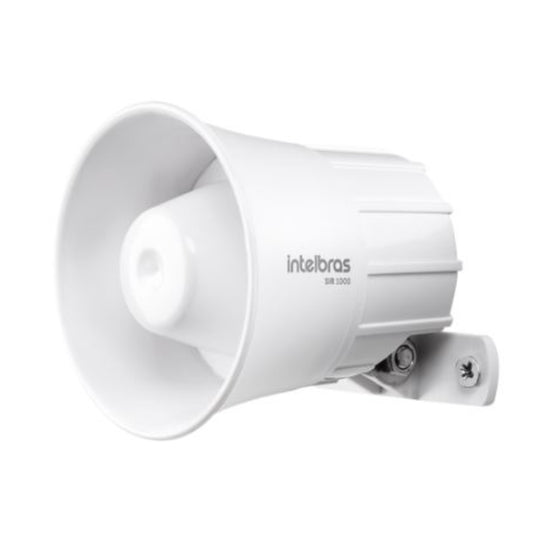 Sirena Intelbras 120 dB SIR 3000 15W 105dB 9 a 15 Vdc para Interior 4543544