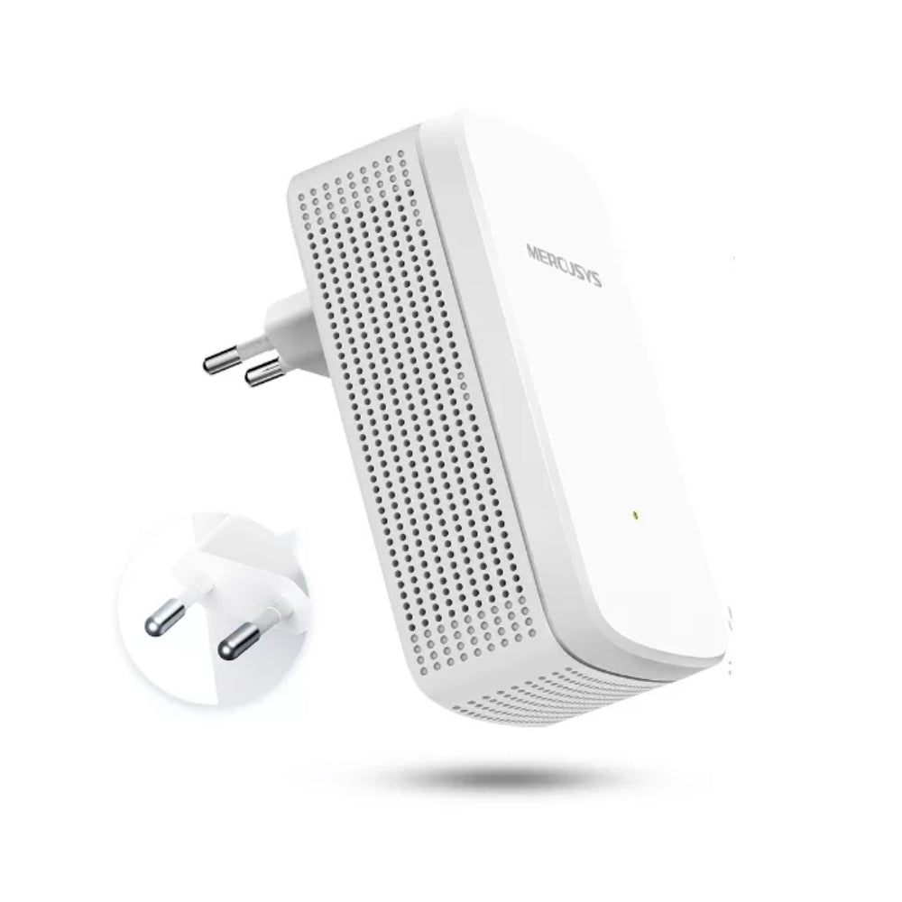 Extensor de Cobertura Mercusys WiFi N300 AC750 2.4 y 5.0GHz 1 Puerto 10/100Mbps COmpatibilidad Universal Modo AP Boton WPS ME20
