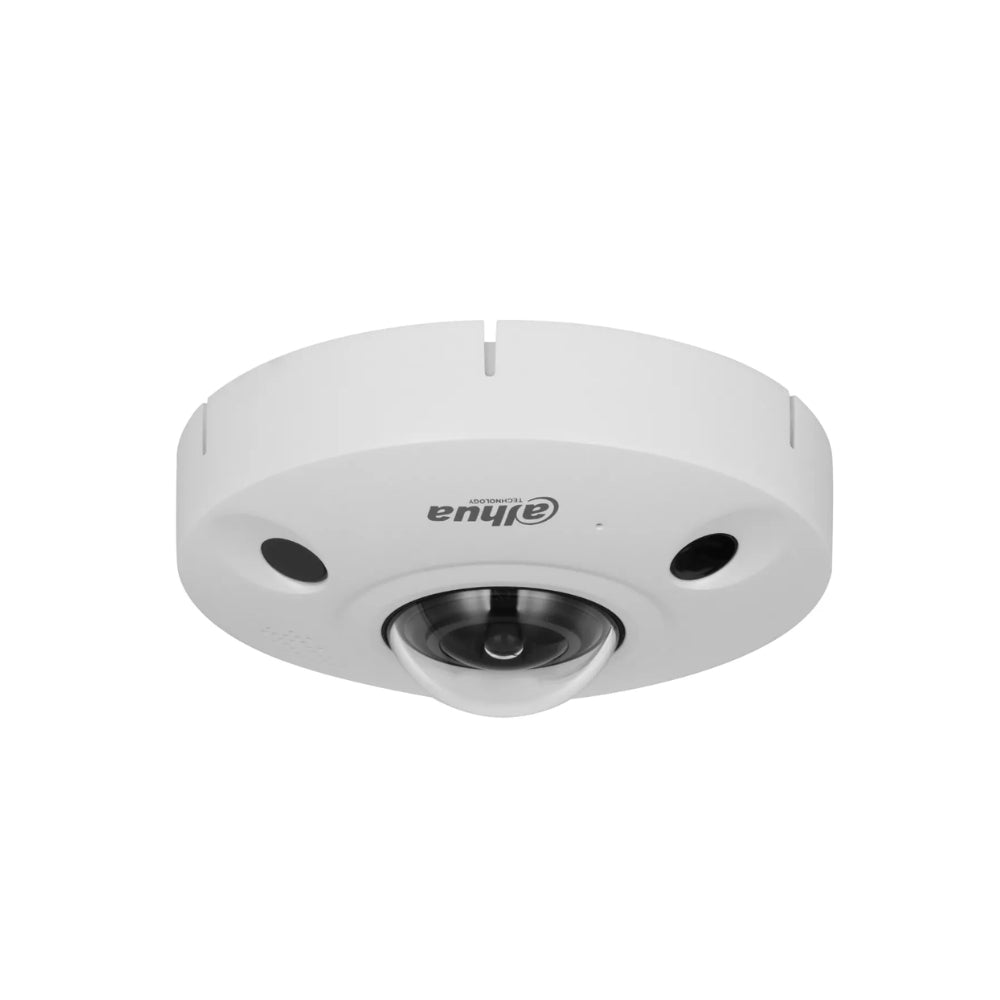 Camara Dahua IP Ojo de Pez 8MP Wizmind Monitoreo AI Intrusion, Cruce de Linea, Mapa de Calor y Conteo de Personas,IR 10 metro