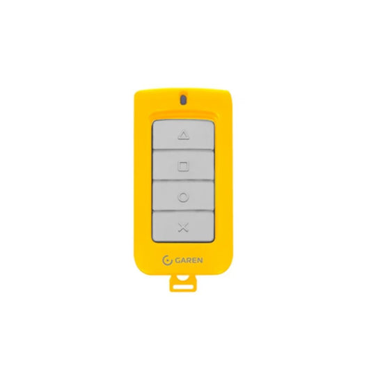 Control Remoto Garen Tx Play Frecuencia 433 MHz color Amarillo F01441-G