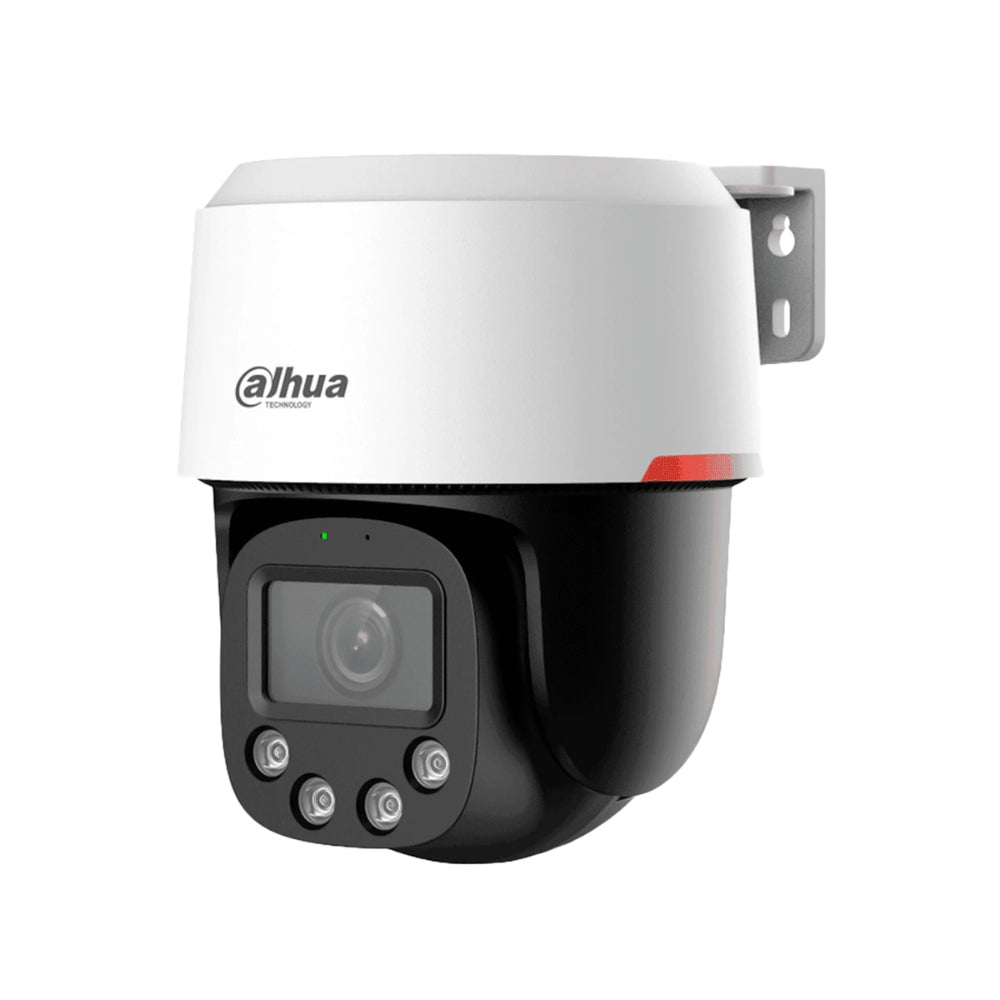 Camara Dahua IP PTZ 4MP Wizcolor Metal/Plastico IR 50 metros Micro SD 256GB PoE SMD Plus IP67 SD2C400NA-B-PV-0400-S2-PR
