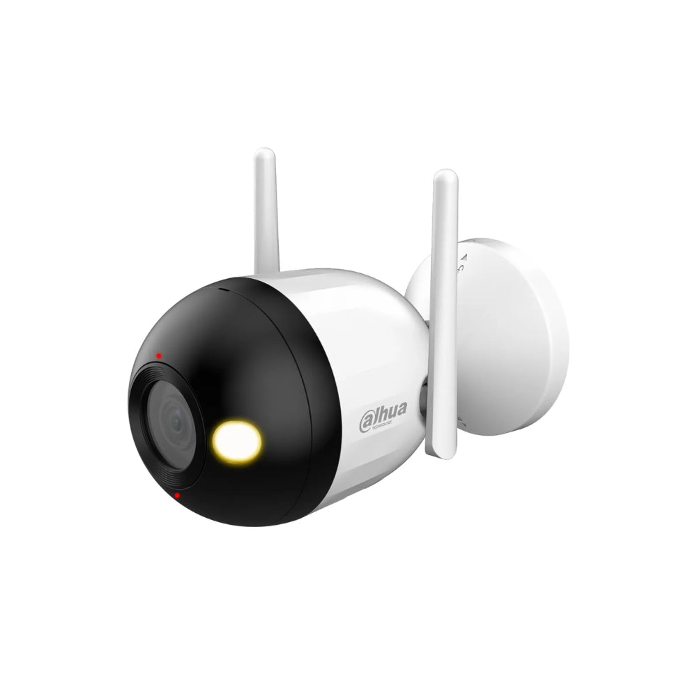 Camara Dahua IP Bala 2MP WiFi Smart Dual Light Detecta Humanos Audio 2 Vias Micro SD 256GB IP67 DH-IPC-F2CN-PV-0280B