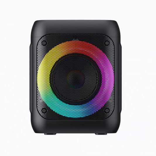 Altavoz Havit Bluetooth 5.0 RGB Potencia 8 Watts Bateria hasta 2 Horas Soporta Bluetooth TWS Aux Micro SD USB Radio FM y Microfono SQ133BT