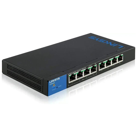 Switch Linksys de 8 Puertos Gigabit LGS308