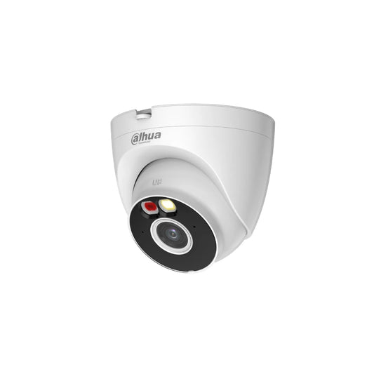 Camara IP Dahua Domo 2MP Lente 2.8mm Detecta Humanos AI Disuacion Activa Audio 2 Vias MicroSD 256GB WiFi IP67 DH-IPC-T2AN-PV-0280B