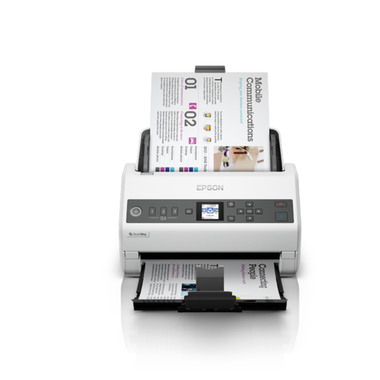 Escaner Epson DS-730N ADF de 100 Paginas hasta 40PPM Simplex 80IPM Duplex Conectividad USB B11B259201