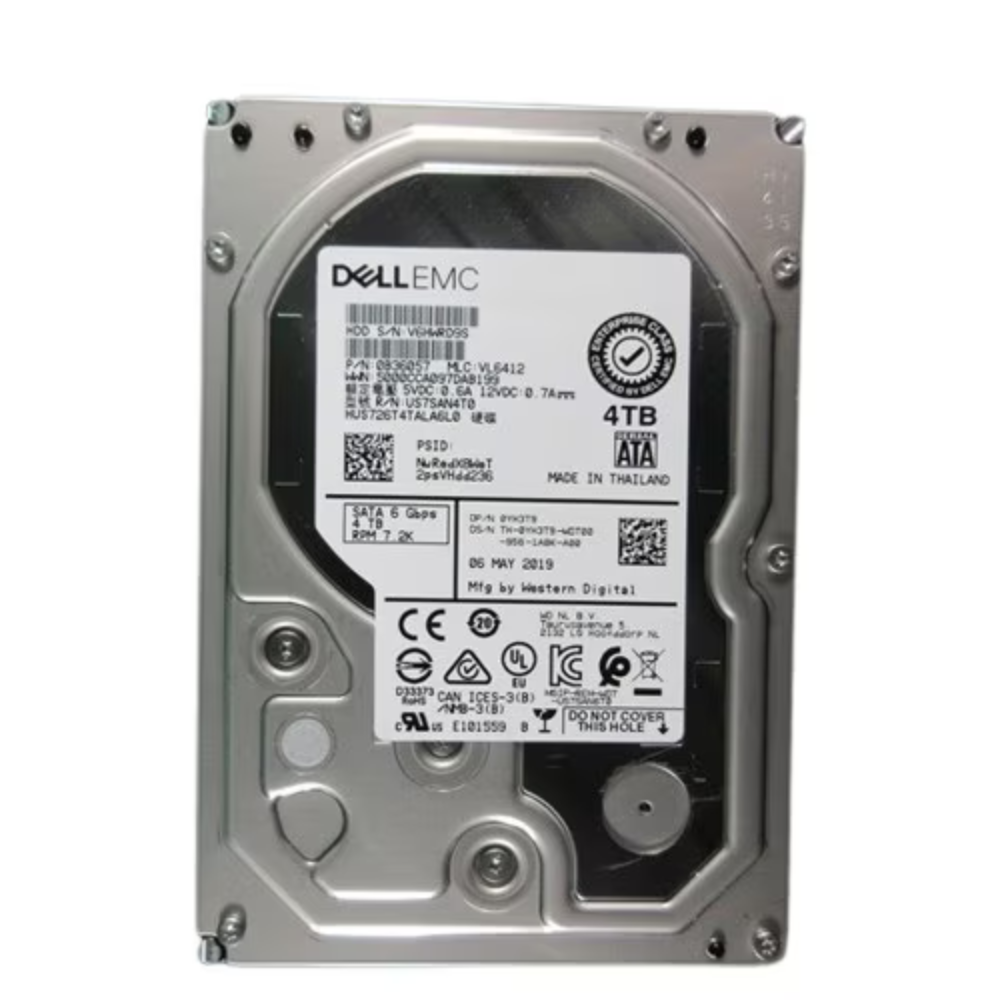 Disco Duro Dell 4TB SATA 6Gbps 7.2Krpm 512n 3.5" Compatible con T160 400-BRCS