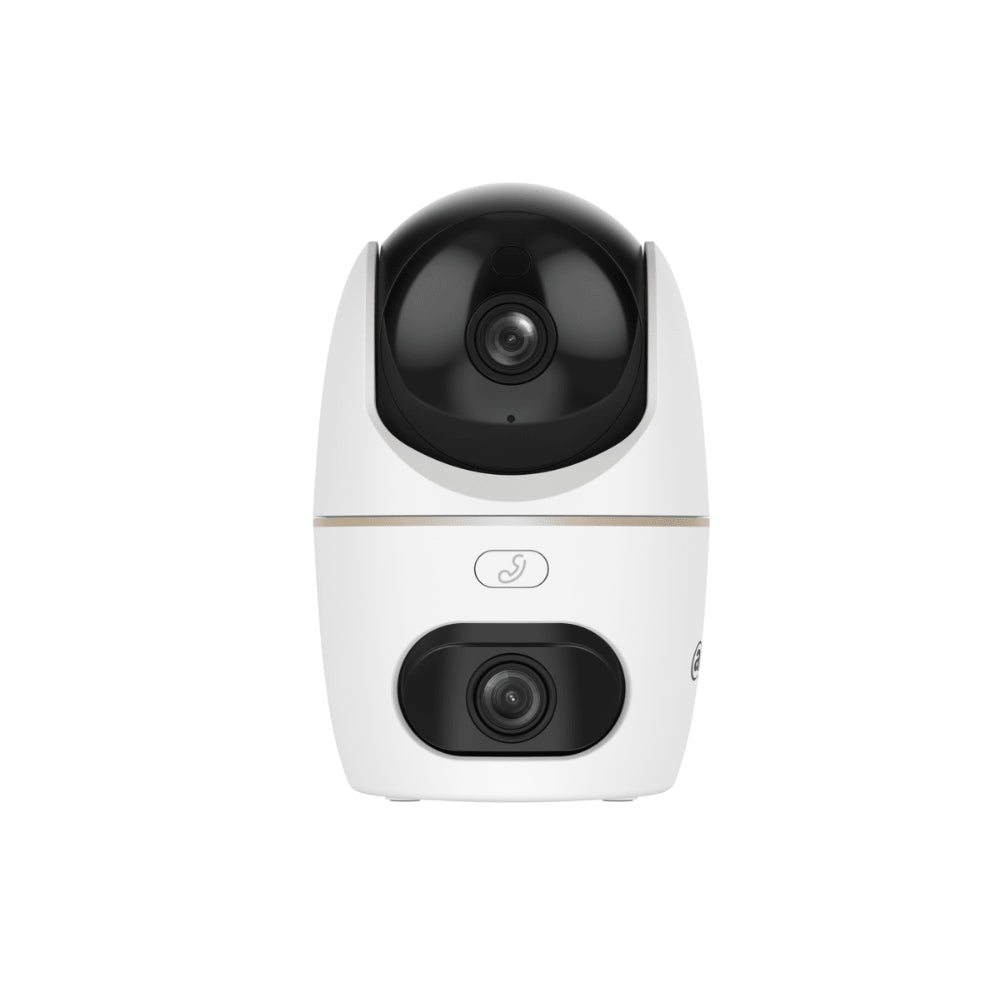 Camara Dahua IP Doble Lente 3+3MP Angulos de Vision Ajustables Llamada 1 Toque Detecta Personas y Mascotas Auto Tracking Micr