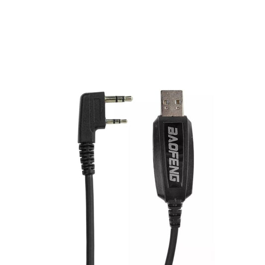 Cable de Programacion Baofeng para Radios UV-82 / UV-5R Conector K-Plug CAB-UV-82