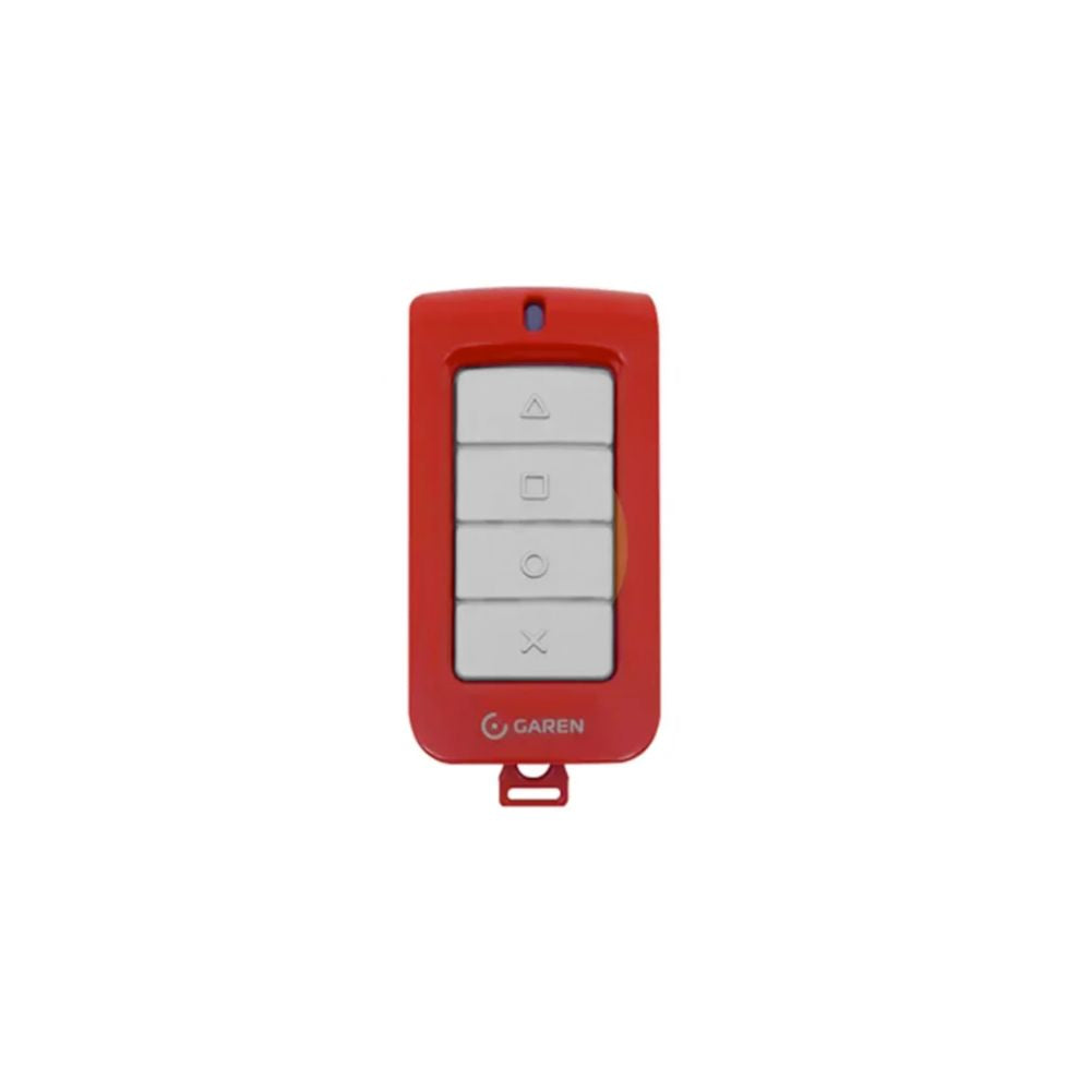 Control Remoto Garen Tx Play Frecuencia 433 MHz color Rojo F01444-G