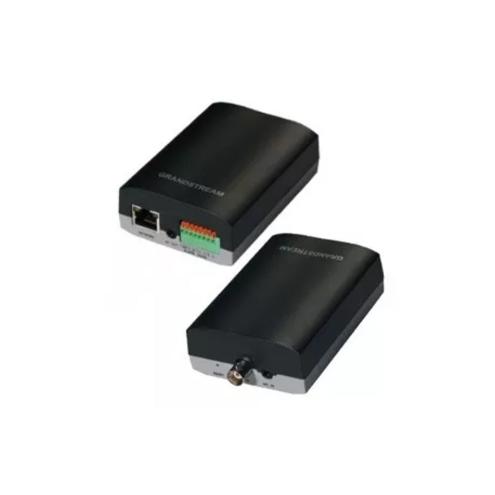 Conversor GranDStream de Tecnologia Analoga a IP Alimentacion PoE Soporta Video HD 720P SIP y VoIP Onvif H.264 RCA GXV3500