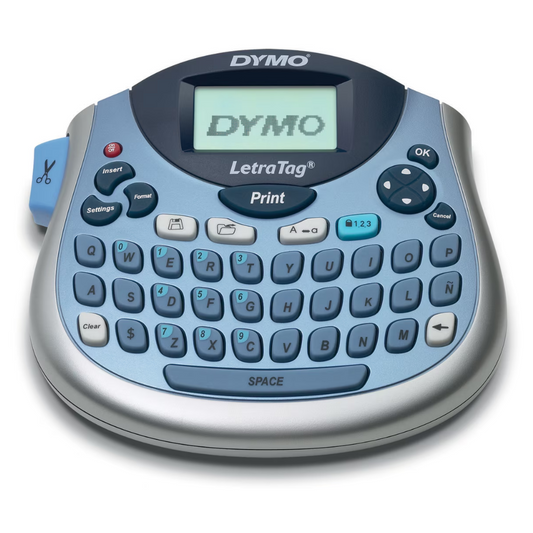 Etiquetadora Dymo Letratag LT-100T Qwerty Incluye 1 cinta papel 2174536