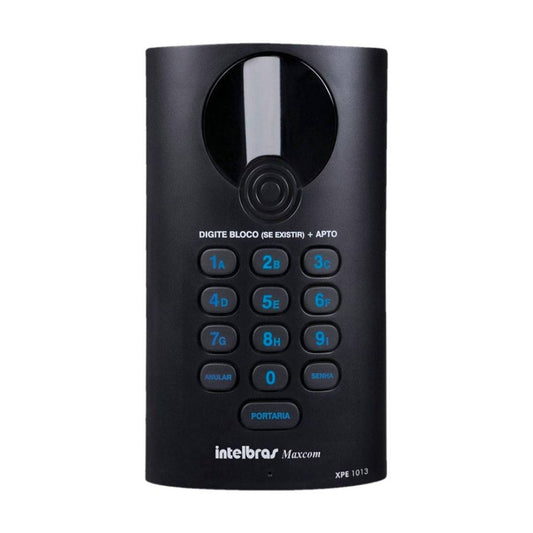 Portero Electronico Intelbras Universal XPE1013 Plus con 13 Teclas Luminosas Marcacion DTMF Programacion hasta 10 Digitos Prefijo 4501013